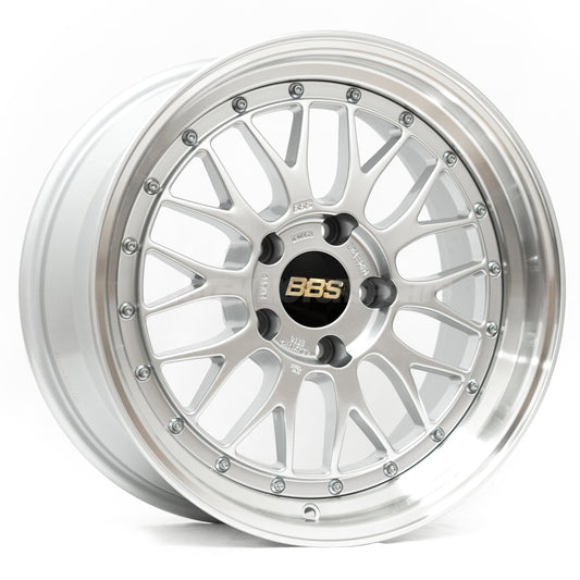 BBS LM - 17x8 / +40 / 5x120 - Diamond Silver w/ Diamond Cut Rim (E36 M3 Fitment) *Set of 4*