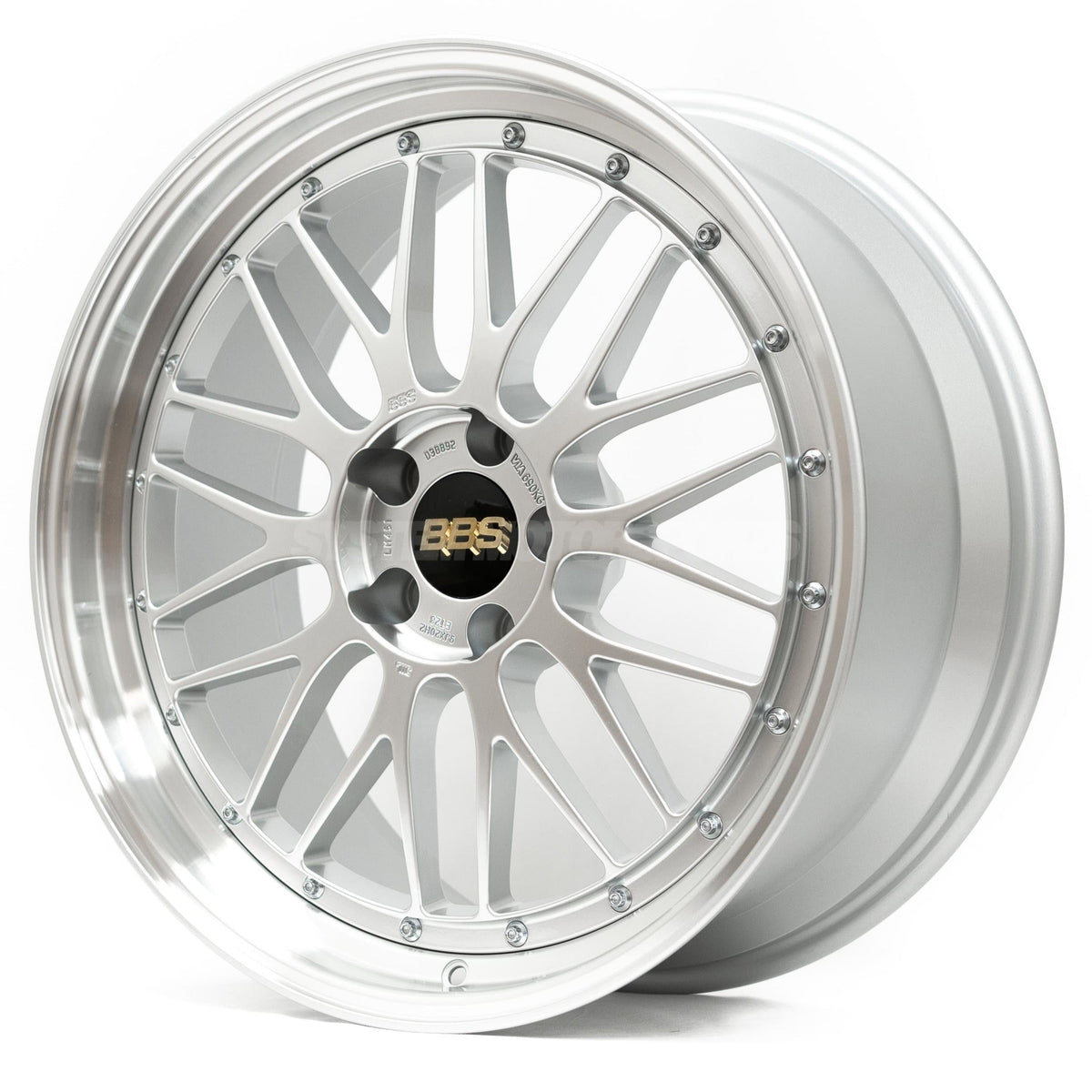BBS LM - 20x9 / 20x10.5 / 5x114.3 - Diamond Silver w/ Diamond Cut Rim (Tesla Model 3 / Tesla Model Y Fitment) *Set of 4*