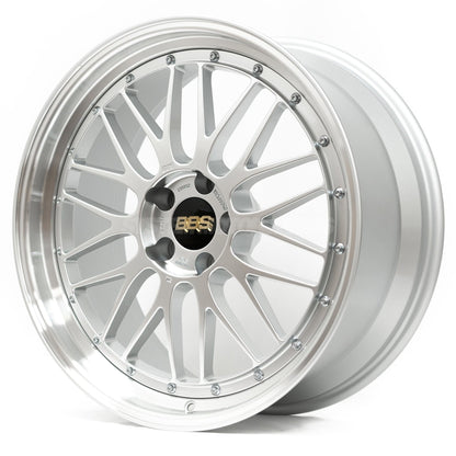 BBS LM - 20x9 / 20x10.5 / 5x114.3 - Diamond Silver w/ Diamond Cut Rim (Tesla Model 3 / Tesla Model Y Fitment) *Set of 4*
