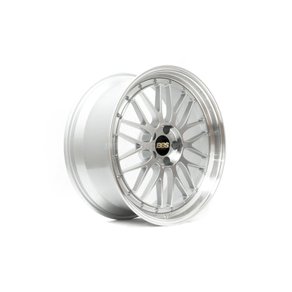 BBS LM - 20x9.5 / 5x114.3 - Diamond Silver w/ Diamond Cut Rim (Tesla Model 3 / Tesla Model Y Fitment) *Set of 4*