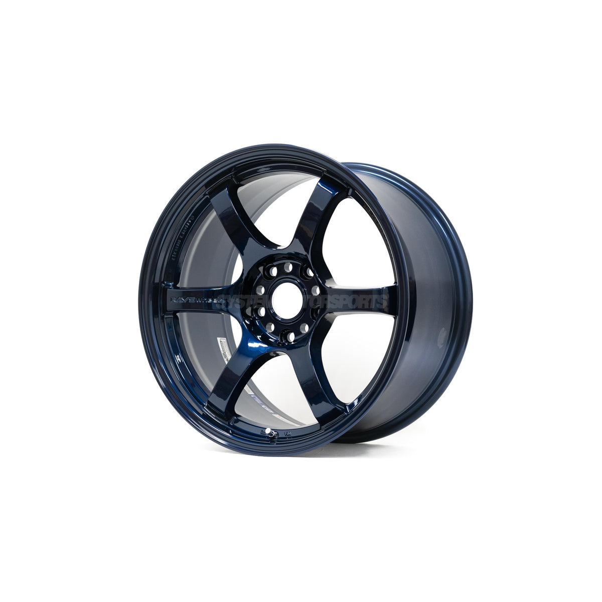 Gram Lights 57DR - 18x9.5 / +38 / 5x100 - Eternal Blue Pearl *Set of 4*