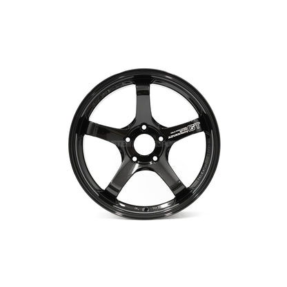 Advan Racing GT for Porsche - 19x9 / 19x10.5 / 5x130 - Racing Titanium Black (Porsche 718/981 Cayman GT4 Fitment) *Set of 4*