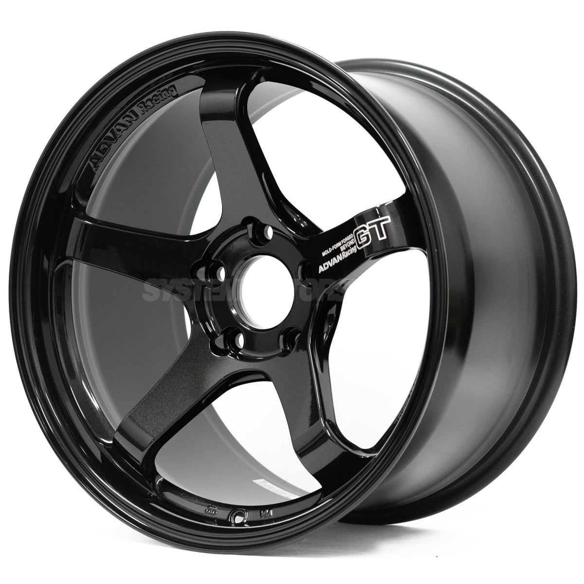 Advan Racing GT Beyond - 19x9.5 +25 / 19x11 +35 / 5x112 - Racing Titanium Black (A9x MK5 Supra Fitment) *Set of 4*