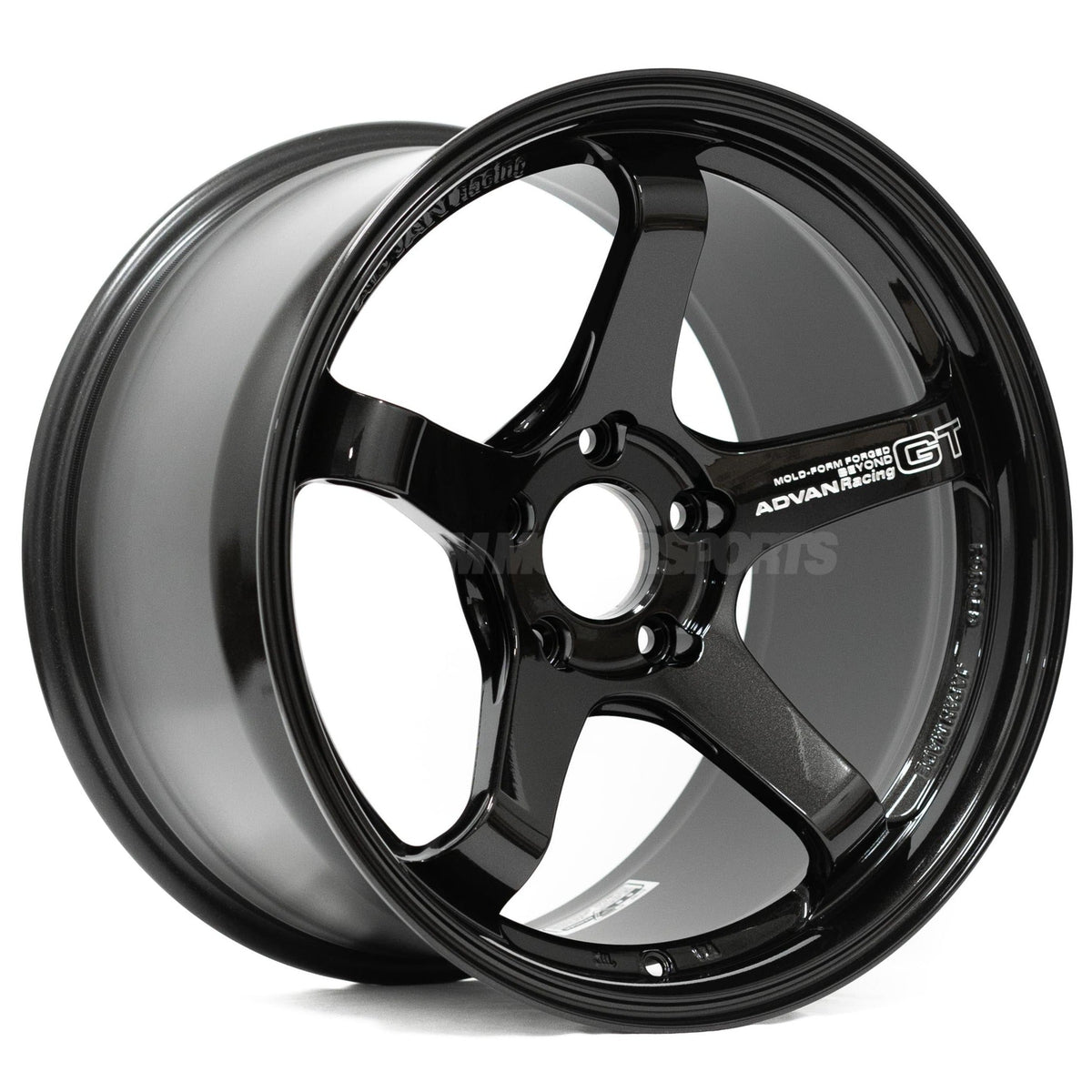 Advan Racing GT Beyond - 19x9.5 +22 / 19x10.5 +34 / 5x120 - Racing Titanium Black (F80 M3 / F82 M4 / F87 M2 Fitment) *Set of 4*