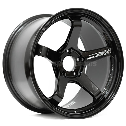 Advan Racing GT Beyond - 19x9.5 +22 / 19x10.5 +34 / 5x120 - Racing Titanium Black (F80 M3 / F82 M4 / F87 M2 Fitment) *Set of 4*