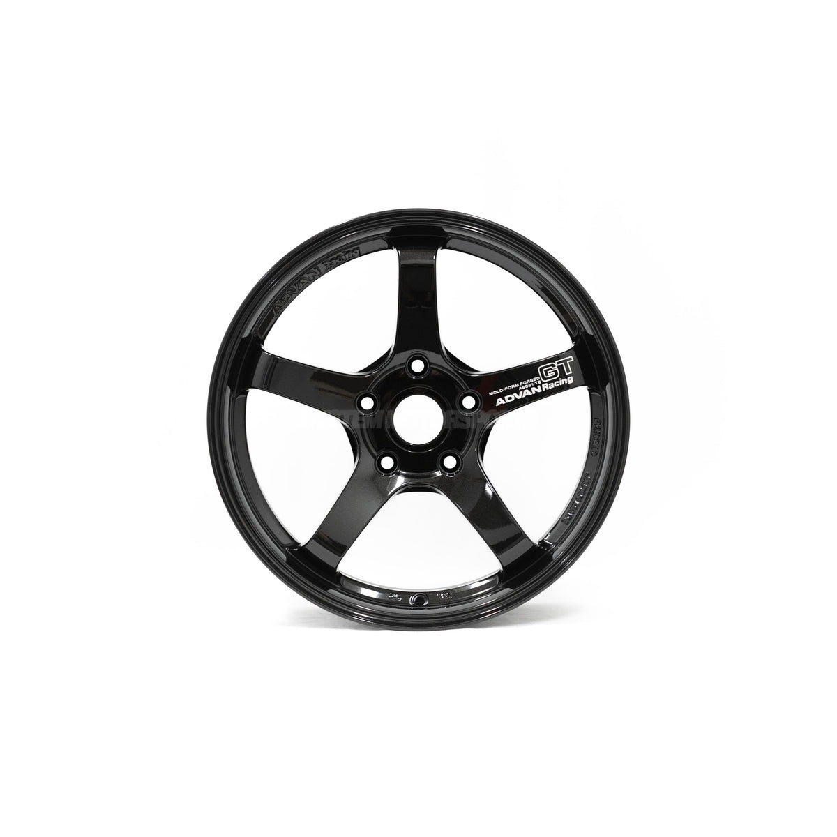 Advan Racing GT for Porsche - 18x9 / 18x12 / 5x130 - Racing Titanium Black (997 WB Fitment) *Set of 4*
