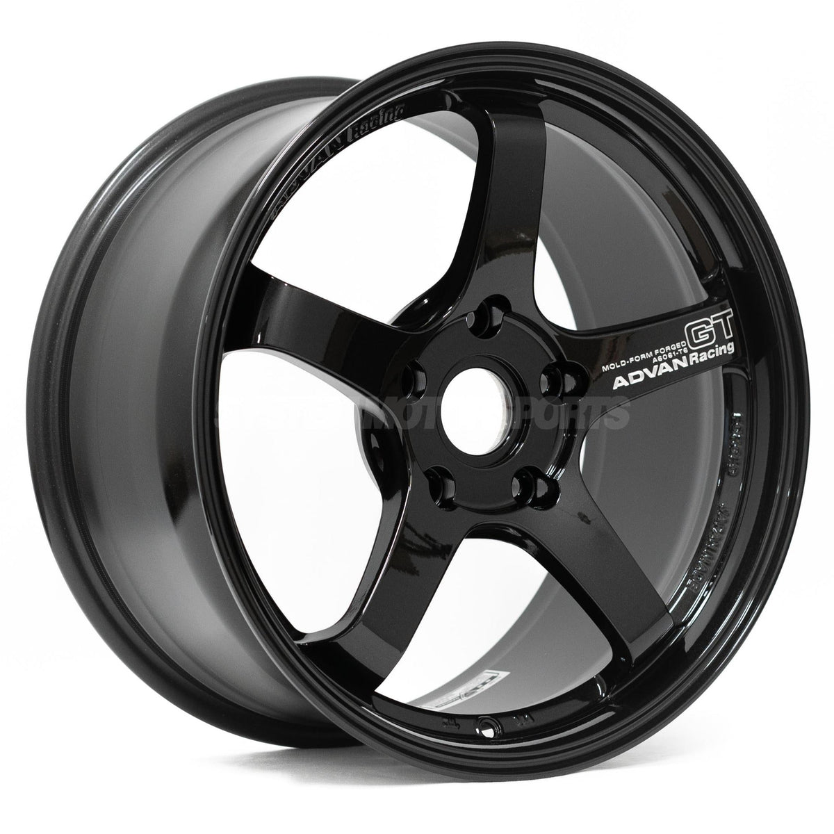 Advan Racing GT for Porsche - 18x9 / 18x12 / 5x130 - Racing Titanium Black (997 WB Fitment) *Set of 4*