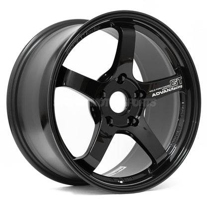 Advan Racing GT for Porsche - 18x9 / 18x12 / 5x130 - Racing Titanium Black (997 WB Fitment) *Set of 4*