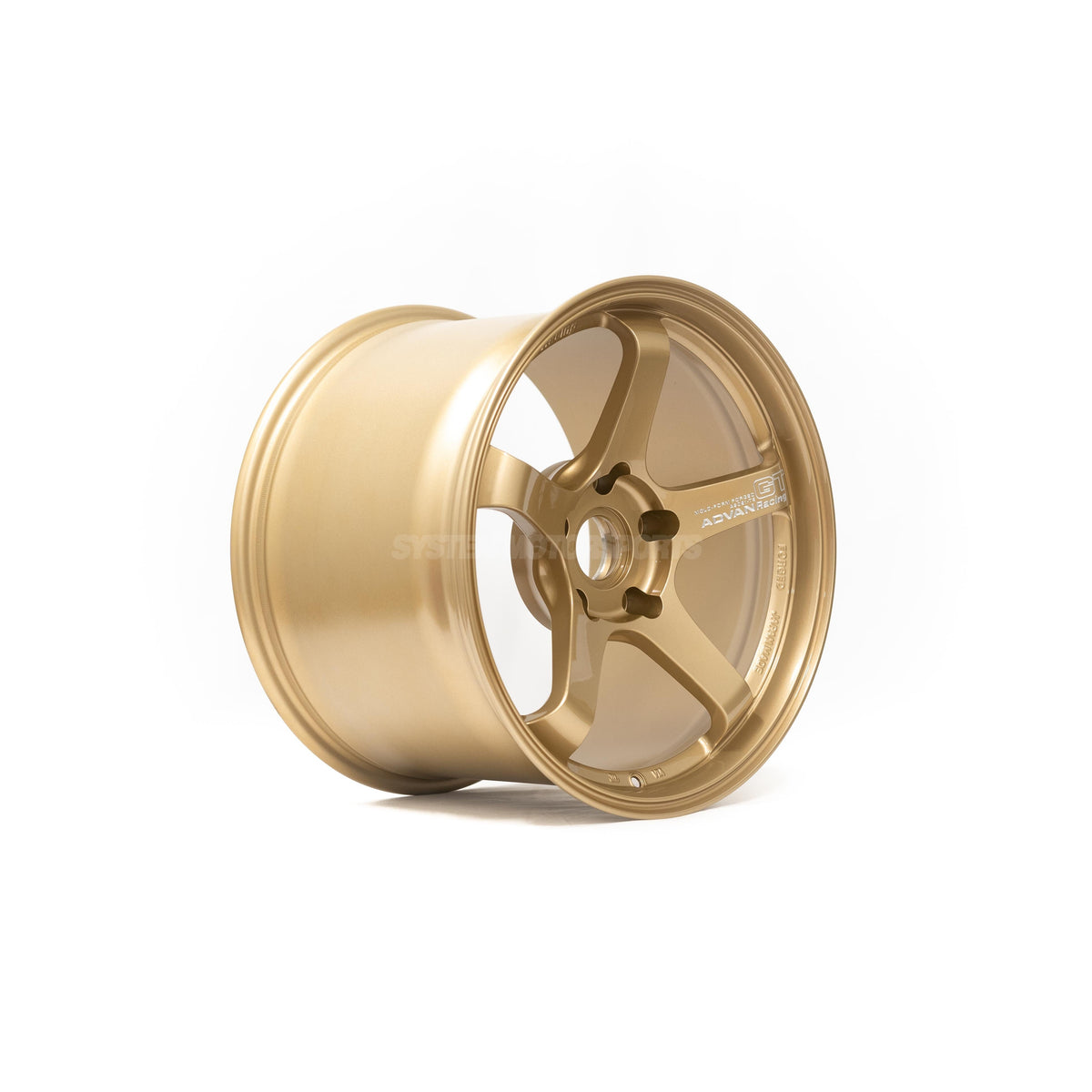 Advan Racing GT for Porsche - 19x9 / 19x12 / 5x130 - Racing Brass Gold (997 WB Fitment) *Set of 4*