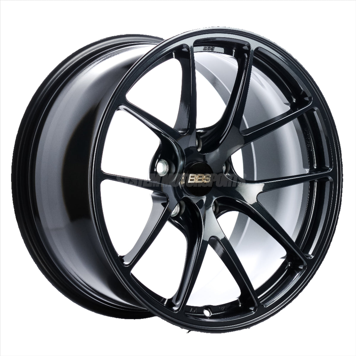 BBS RI-A - 18x10.5 / +22 / 5x120 - Black Blue (Aggressive E90 M3 / E92 M3 / E93 M3 Fitment) *Set of 4*