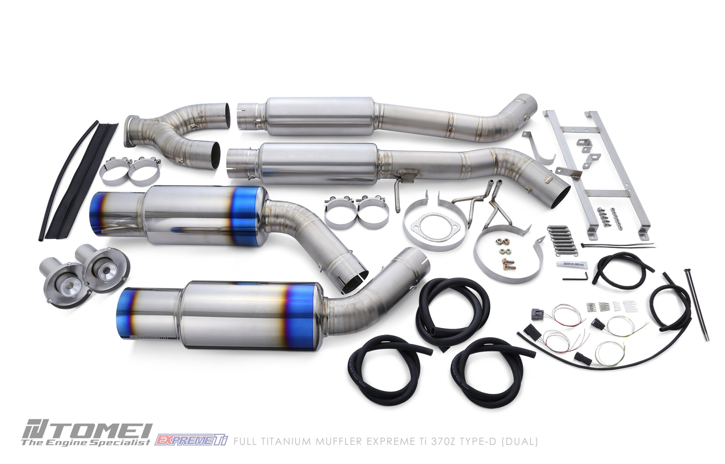 TOMEI FULL TITANIUM MUFFLER EXPREME Ti 370Z TYPE-D (DUAL)