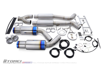 TOMEI FULL TITANIUM MUFFLER EXPREME Ti 370Z TYPE-D (DUAL)