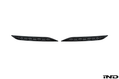 Acexxon F22 2-Series M-Sport Rear Reflector Insert Set - Honeycomb