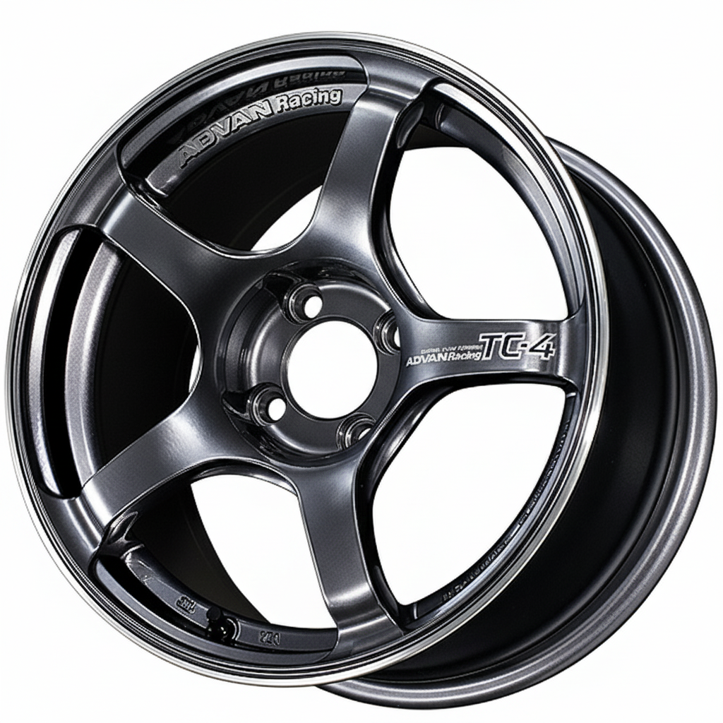 Advan TC-4 - 16x7.5 / +35 / 4x100 - Racing Gunmetallic & Ring *Set of 4*