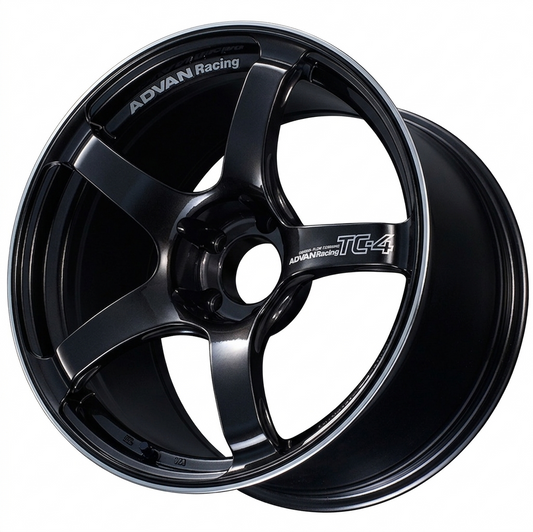 Advan TC-4 - 17x9 / +63 / 5x114.3 - Black Gunmetallic & Ring (S2000 Fitment) *Set of 4*