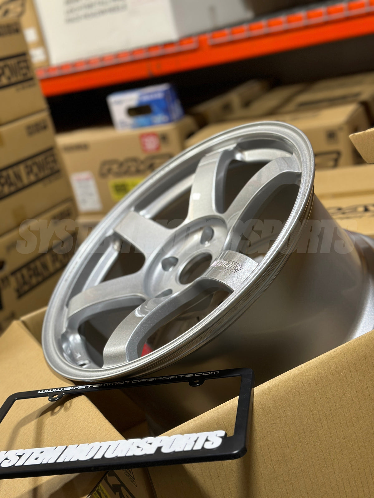 Volk Racing TE37 Saga S-Plus - 18x9.5 / +33 / 5x120 - Diamond Silver *Set of 4*