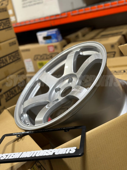 Volk Racing TE37 Saga S-Plus - 18x9.5 +20 / 18x10.5 +42 / 5x120 - Diamond Silver (F80 M3 / F82 M4 / F87 M2 Fitment) *Set of 4*