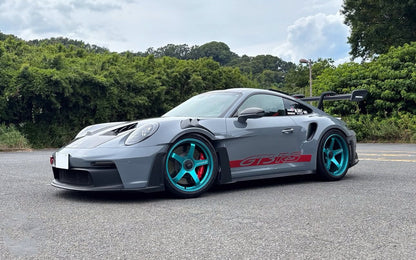 Advan Racing GT for Porsche - 20x10 / 21x13 / Centerlock - Racing Turquoise Blue (992 GT3RS Fitment) *Set of 4*