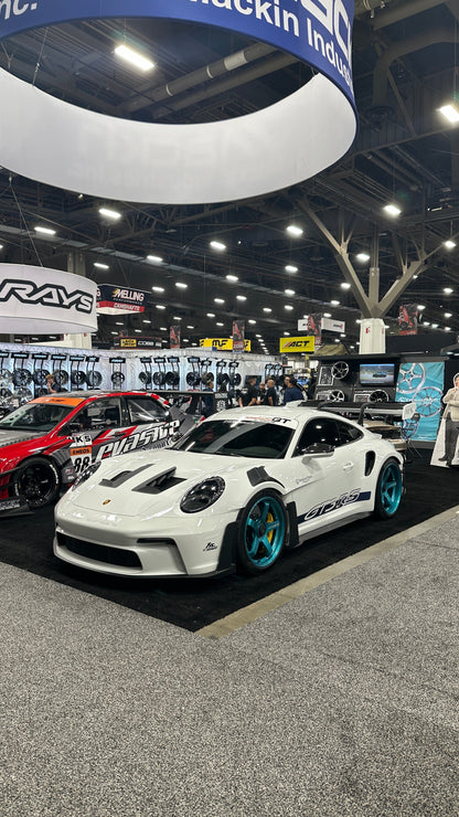 Advan Racing GT for Porsche - 20x10 / 21x13 / Centerlock - Racing Turquoise Blue (992 GT3RS Fitment) *Set of 4*