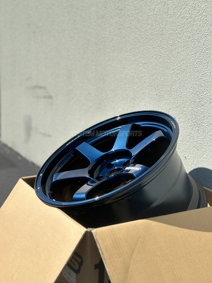 Volk Racing TE37 Ultra M-Spec - 19x9.5 +23 / 19x10.5 +35 / 5x112 - Mag Blue *Set of 4*