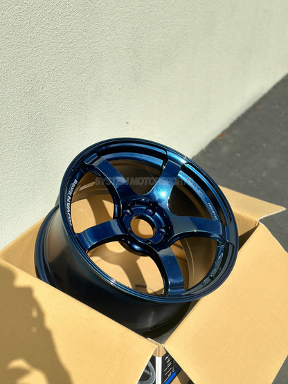 Advan TC-4 - 18x9.5 / +38 / 5x114.3 -  Racing Indigo Blue *Set of 4*