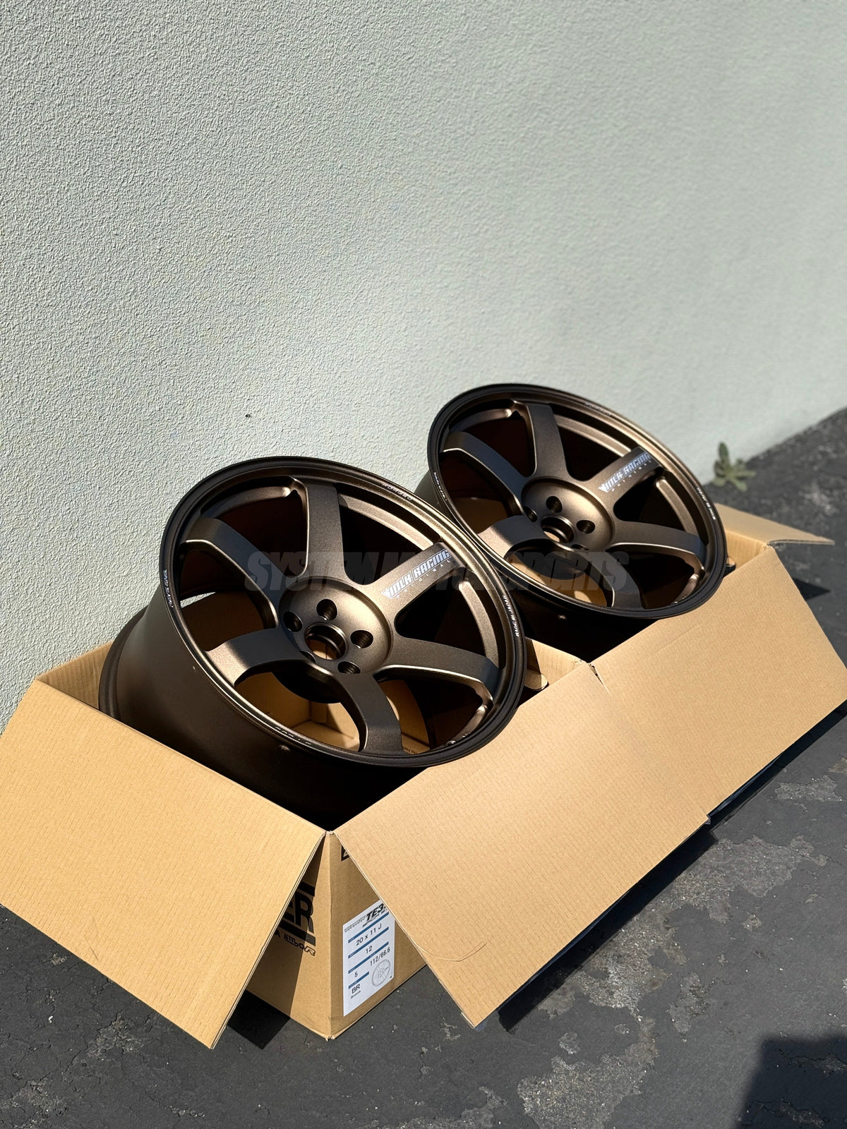 Volk Racing TE37 Saga S-Plus - 20x10 +6 / 20x11 +12 / 5x112 - Bronze Almite (G80 M3 / G82 M4 / G87 M2 Fitment) *Set of 4*