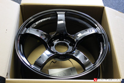 Advan TC-4 - 18x9.5 +45 5x114.3 -  Black Chrome/SBC *Set of 4*