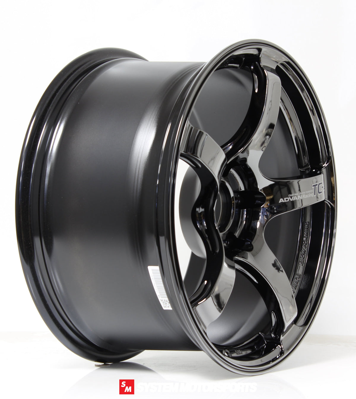 Advan TC-4 18x9.5 +38 5x114.3 Black Chrome *Set of 4* (WRX/STI Fitment)
