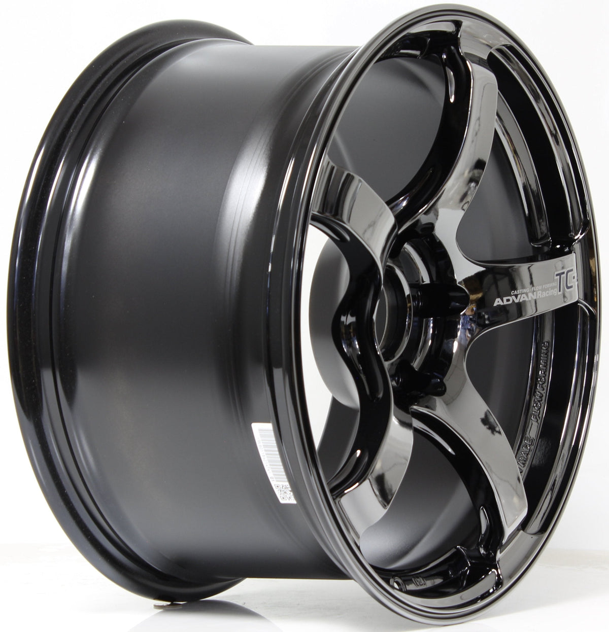 Advan TC-4 - 18x9.5 +45 5x114.3 -  Black Chrome/SBC *Set of 4*