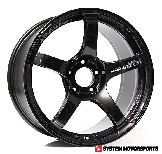 Advan TC-4 - 18x9.5 +38 5x114.3 -  Black Gunmetallic *Set of 4*