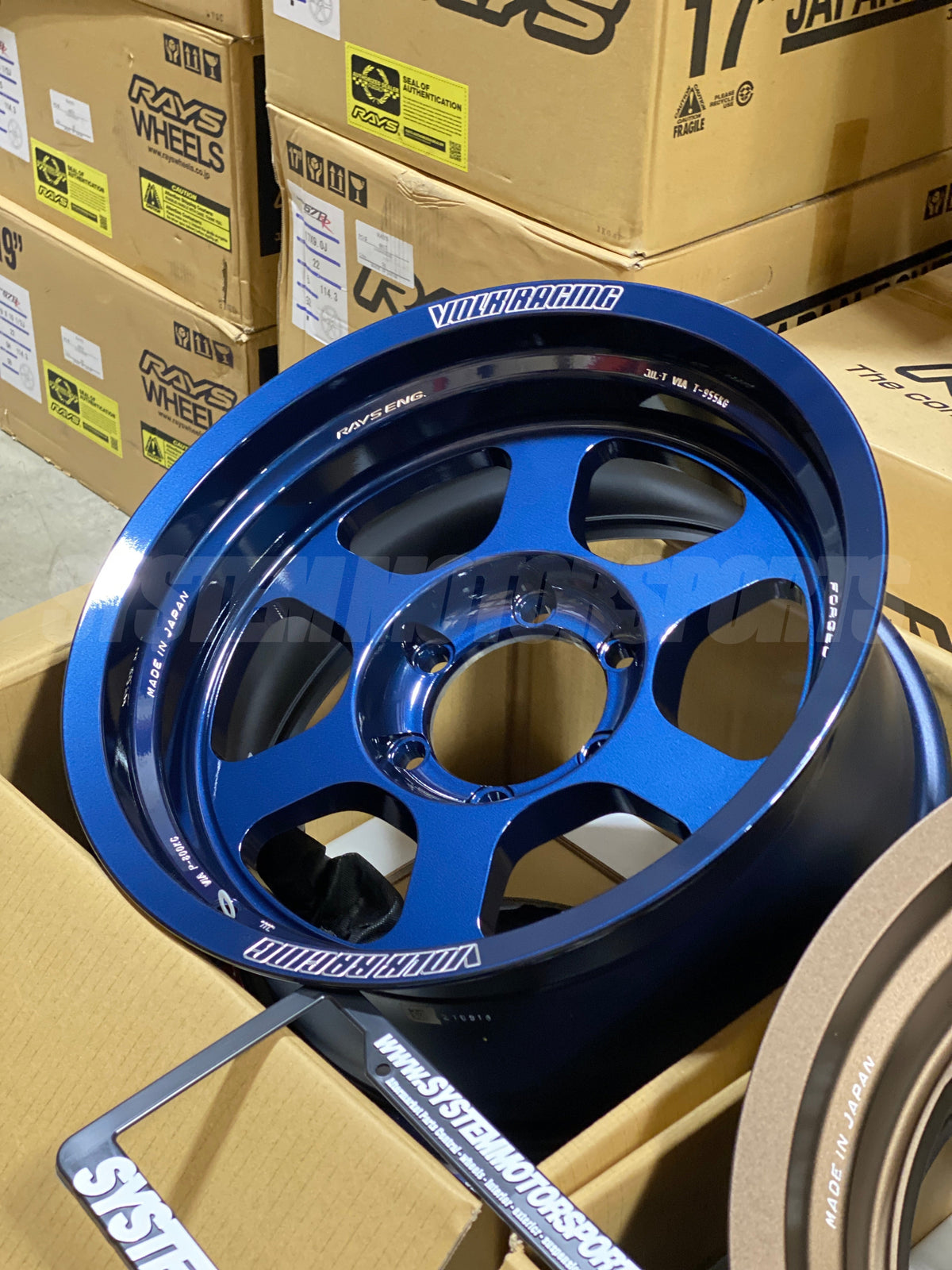 Volk Racing TE37XT M-Spec - 16x8 / -20 / 6x139.7 - Mag Blue (Tacoma Fitment) *Set of 4*