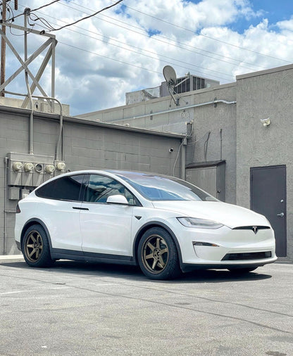 Volk Racing TE37 Ultra M-Spec - 20x10 +30 / 20x11 +32 / 5x120 - Diamond Dark Gunmetal (Tesla Model S/X Fitment) *SET OF 4*