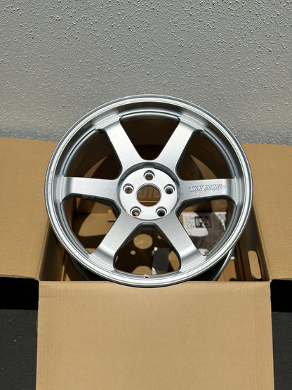 Volk Racing TE37 Ultra M-Spec - 20x10 +15 / 20x11 +15 / 5x112 - Diamond Silver (G80 M3 / G82 M4 / G87 M2 Fitment) *Set of 4*