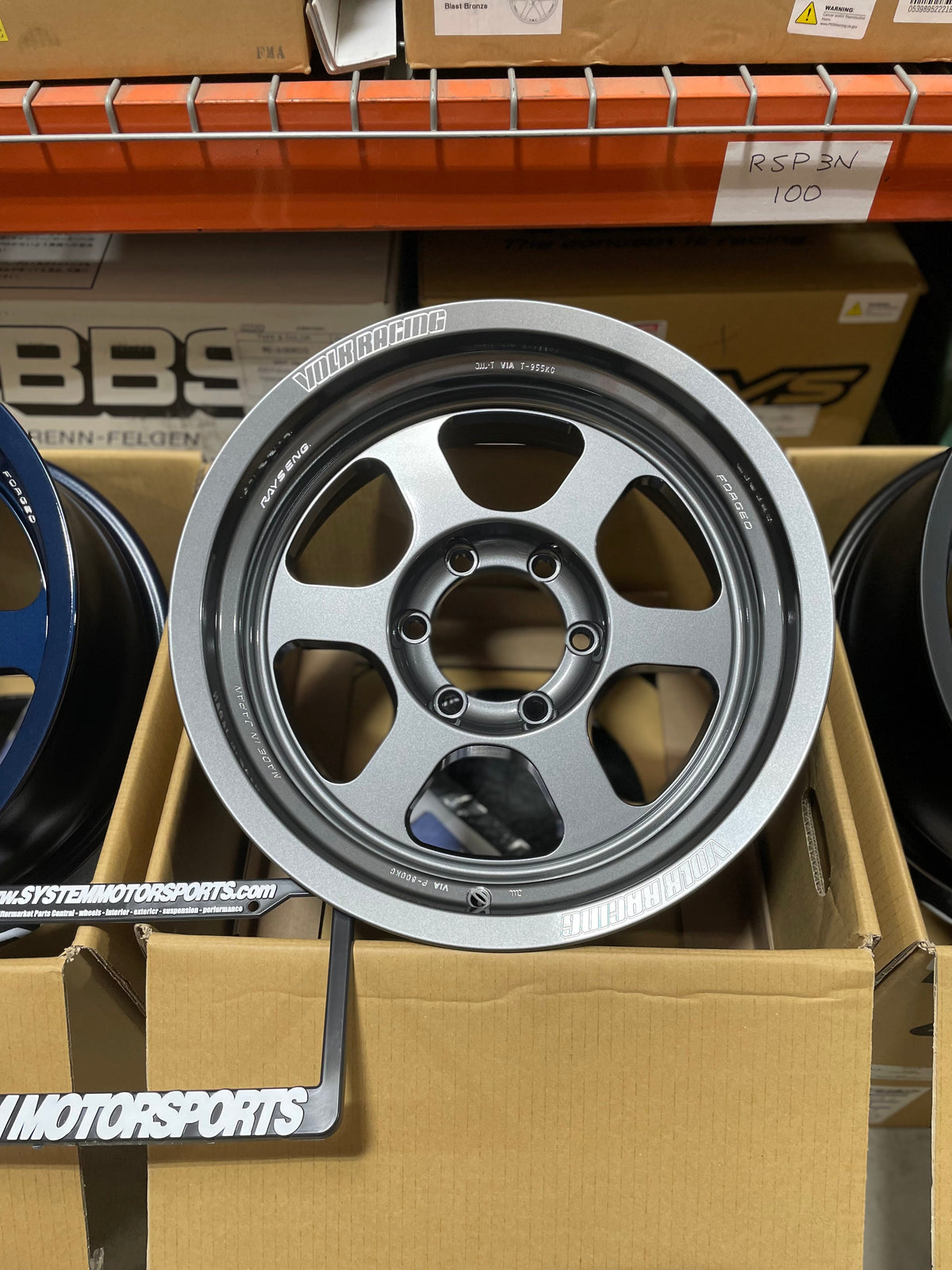 Volk Racing TE37XT M-Spec - 17x8.5 / -10 / 6x139.7 (Tacoma/4Runner/GX Fitment) *Set of 4*