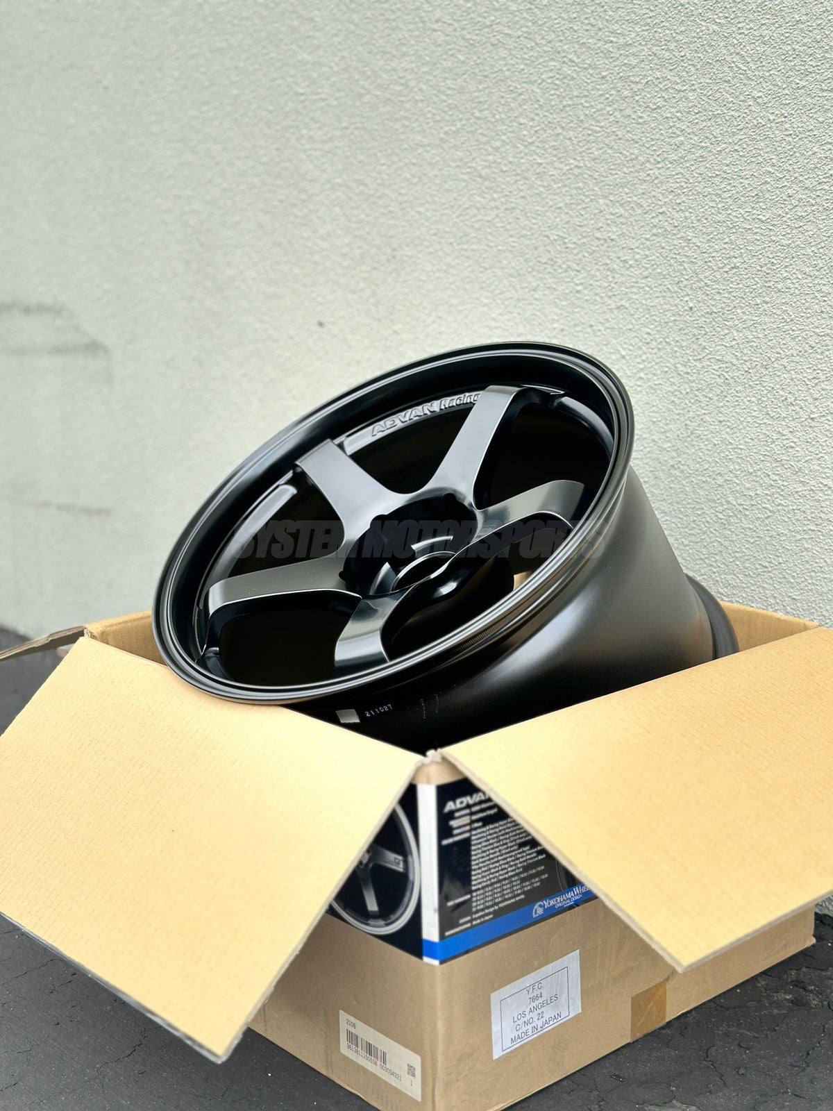 Advan Racing GT - 18x11 / +15 / 5x114.3 - Semigloss Black *Set of 4*