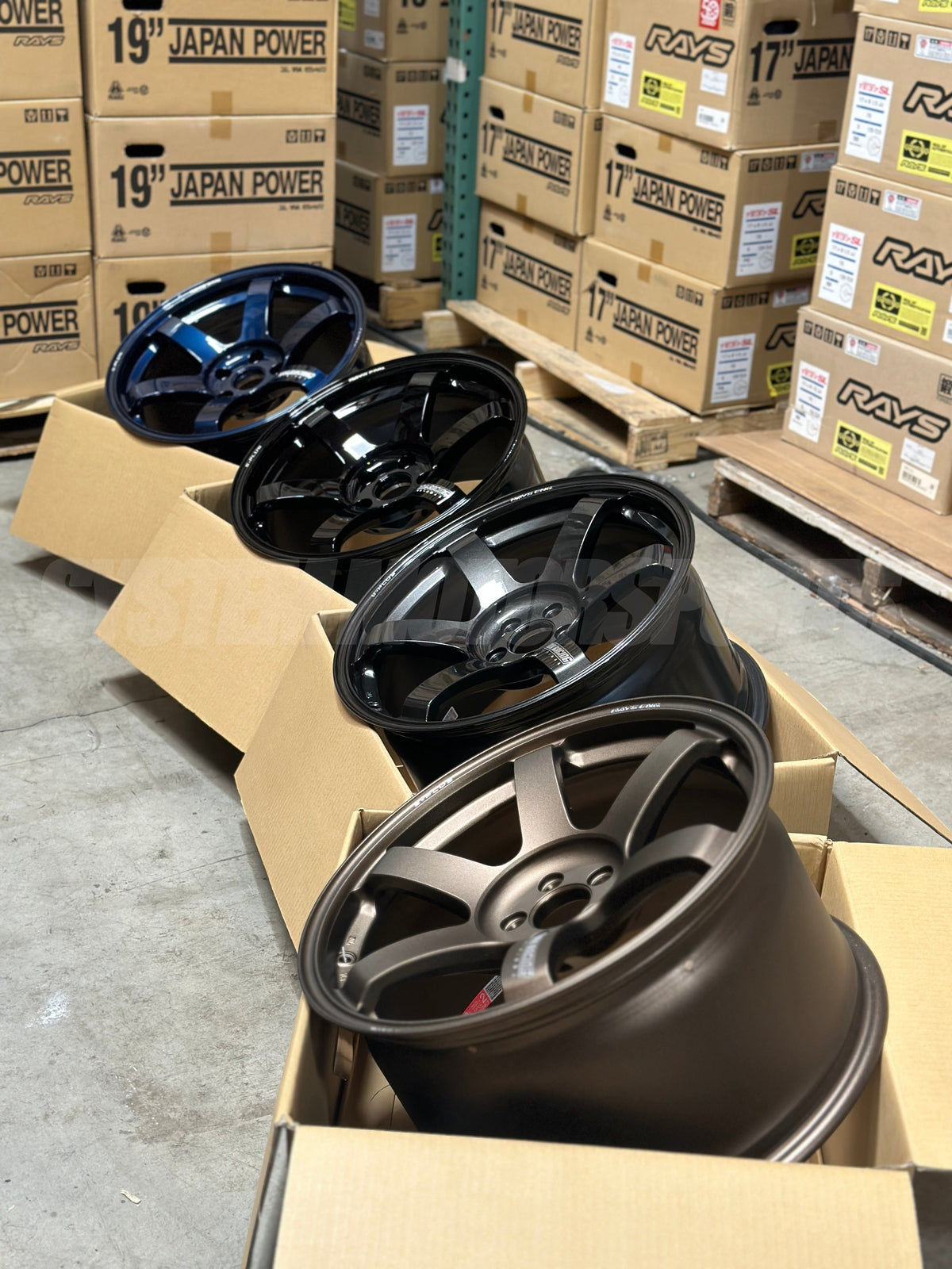 Volk Racing TE37 Saga S-Plus - 18x9.5 / +27 / 5x114.3 (Toyota GR Corolla Fitment) *Set of 4*
