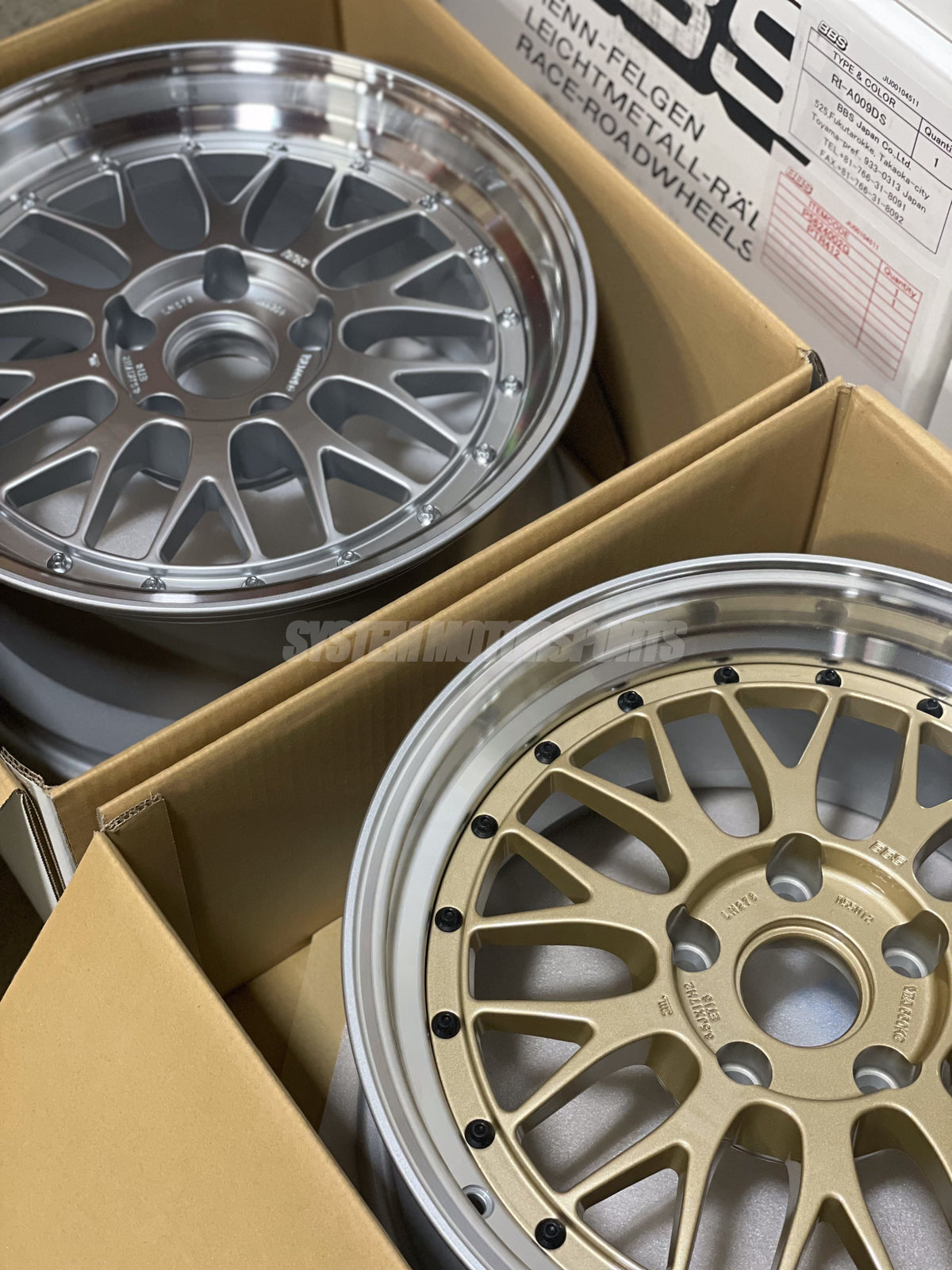 BBS LM - 17x8.5 / +18 / 5x120 - Diamond Silver w/ Diamond Cut Rim (E30 M3 Fitment) *Set of 4*