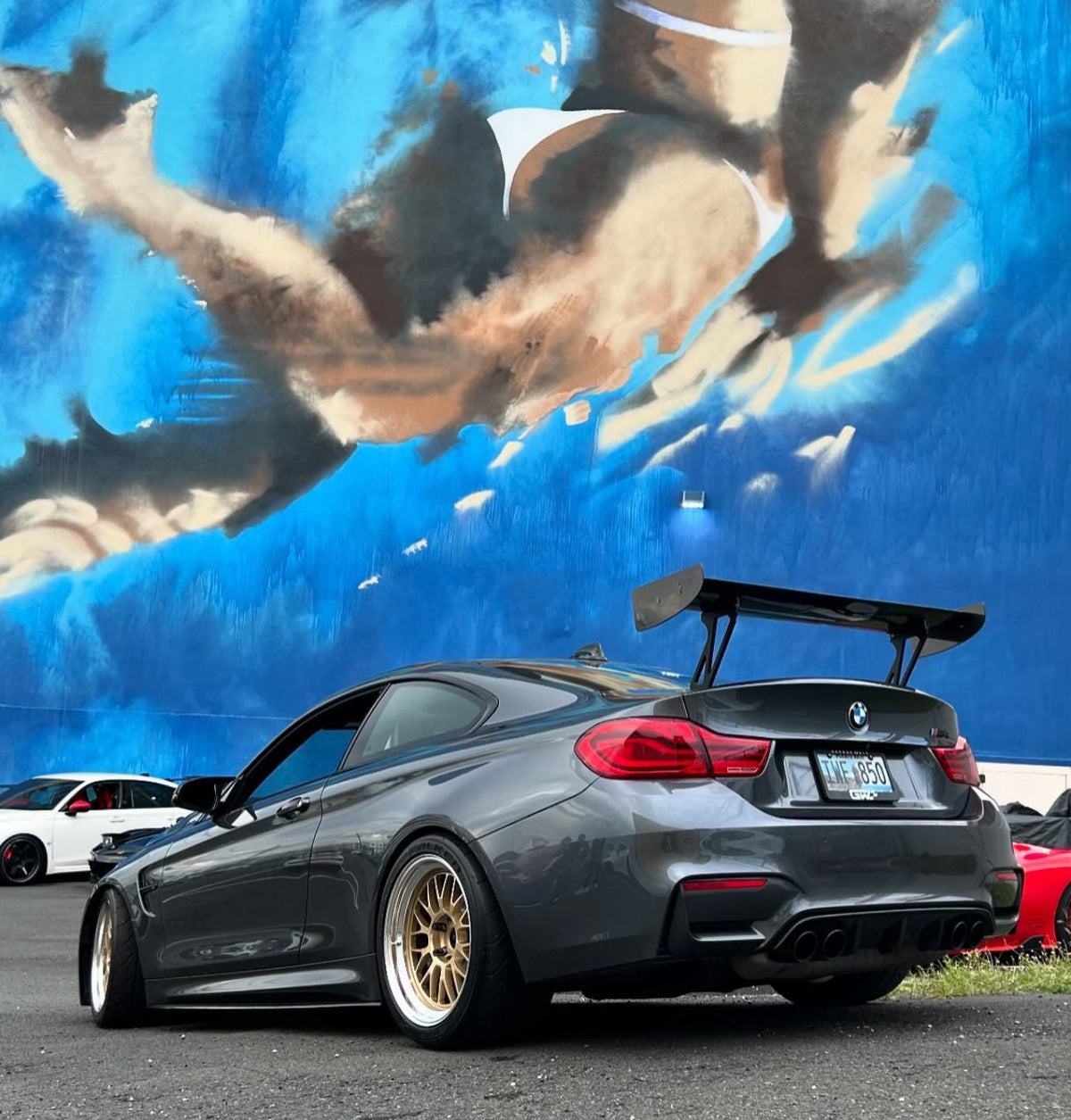 Volk Racing 21A - 18x9.5 +22 / 18x10.5 +22 / 5x120 - Gold / Rim DC (BMW E90 M3 / E92 M3 / E93 M3 Fitment) *Set of 4*
