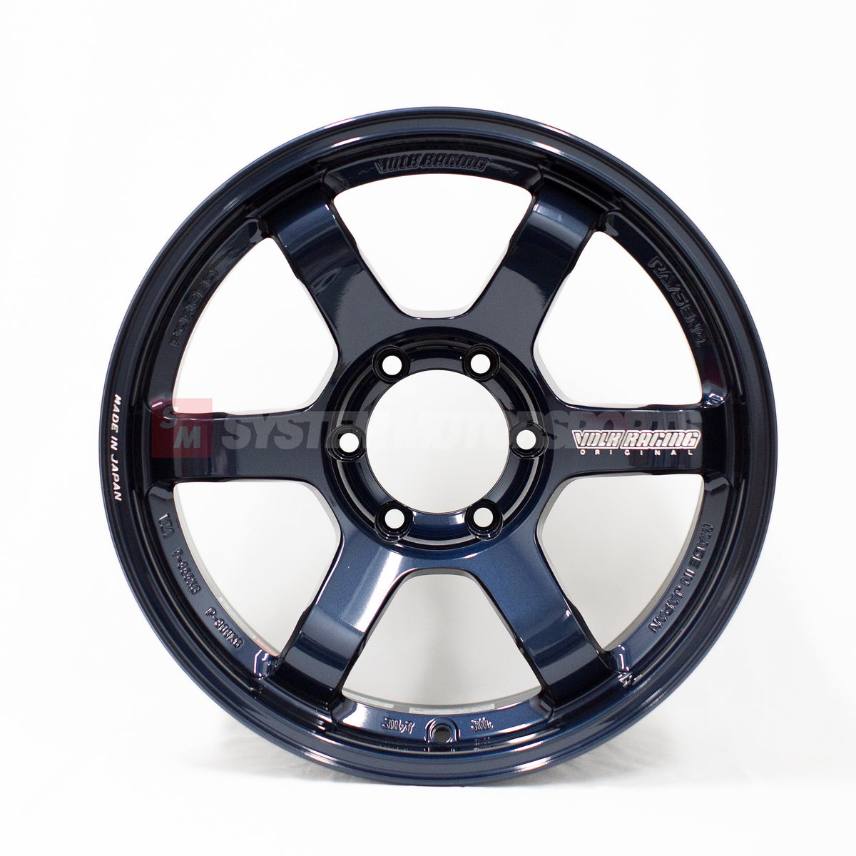 Volk Racing TE37 Large PCD Progressive - 18x9 / +0 / 6x139.7 - Mag Blue