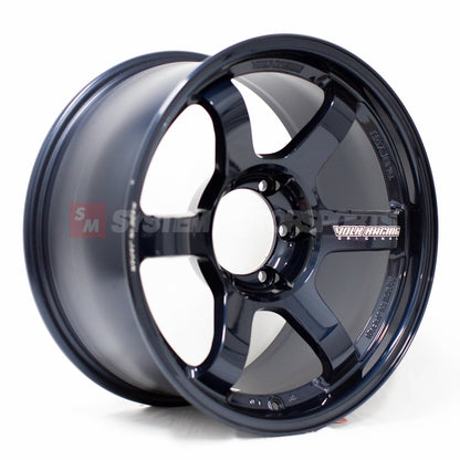 Volk Racing TE37 Large PCD Progressive - 18x9 / +0 / 6x139.7 - Mag Blue