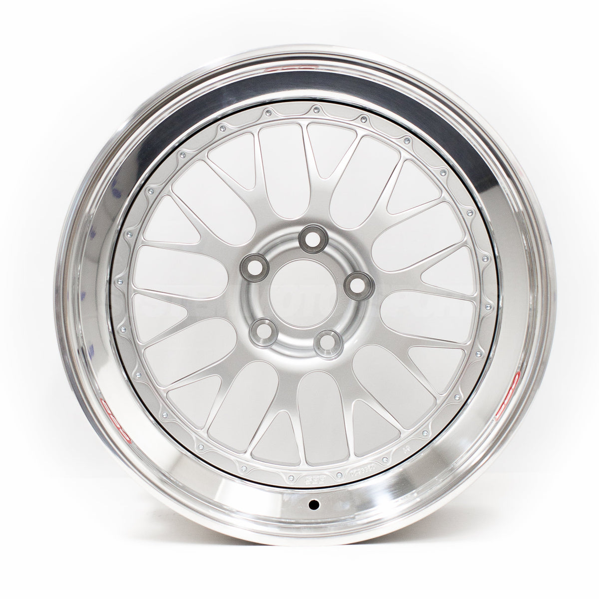 BBS E88 - 18x9.5 +19 / 18x11 +24 / 5x120 (Race Pocket Center) - Silver (E90 M3 / E92 M3 / E93 M3 Fitment) *Set of 4*