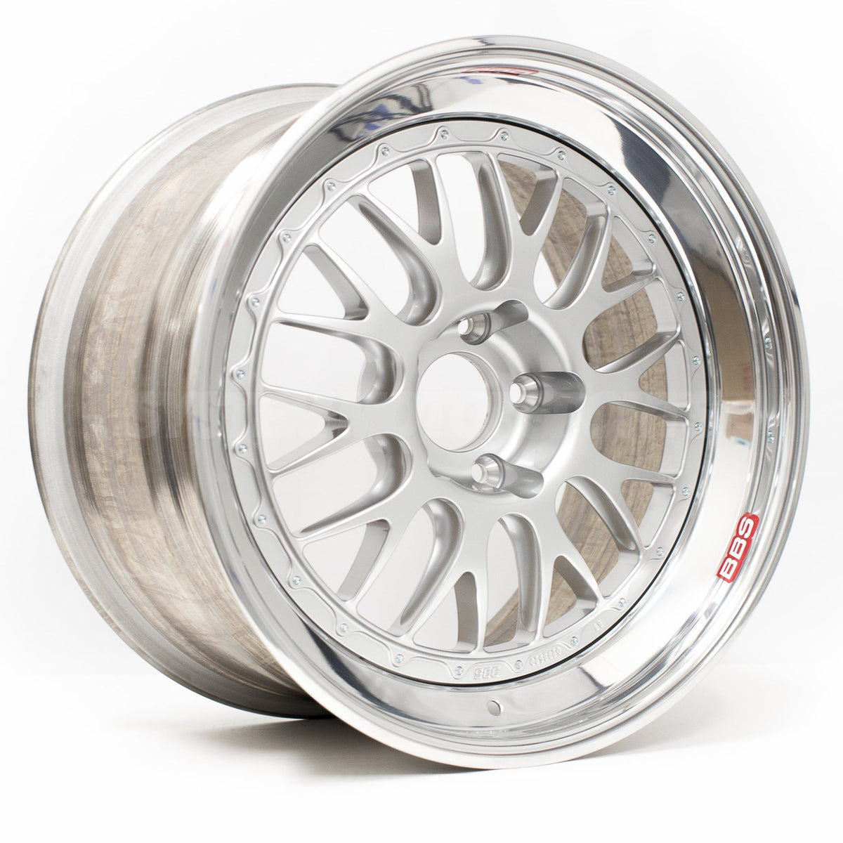 BBS E88 - 18x9.5 / 18x11 / 5x120 (Race Pocket Center) - Silver (E90 M3 / E92 M3 / E93 M3 Fitment) *Set of 4*