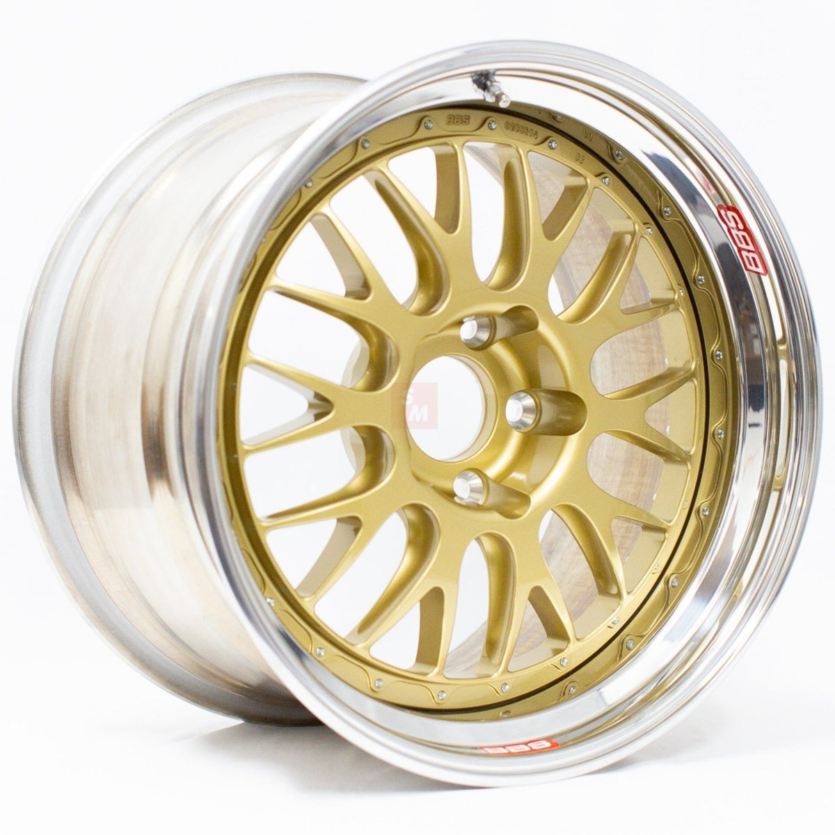 BBS E88 - 19x9.5 / 19x12.5 / Centerlock - Gold (Porsche 991.1/991.2 GT3 Fitment) *Set of 4*