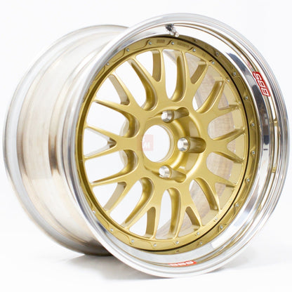 BBS E88 - 18x10 +21 / 18x11 +34 / 5x120 (Race Pocket Center) - Gold (F80 M3 / F82 M4 / F87 M2 Fitment) *Set of 4*