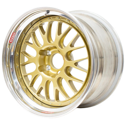BBS E88 - 18x10.5 / 5x120 (Race Pocket Center) - Gold (E90 M3 / E92 M3 / E93 M3 / E46 M3 Fitment) *Set of 4*