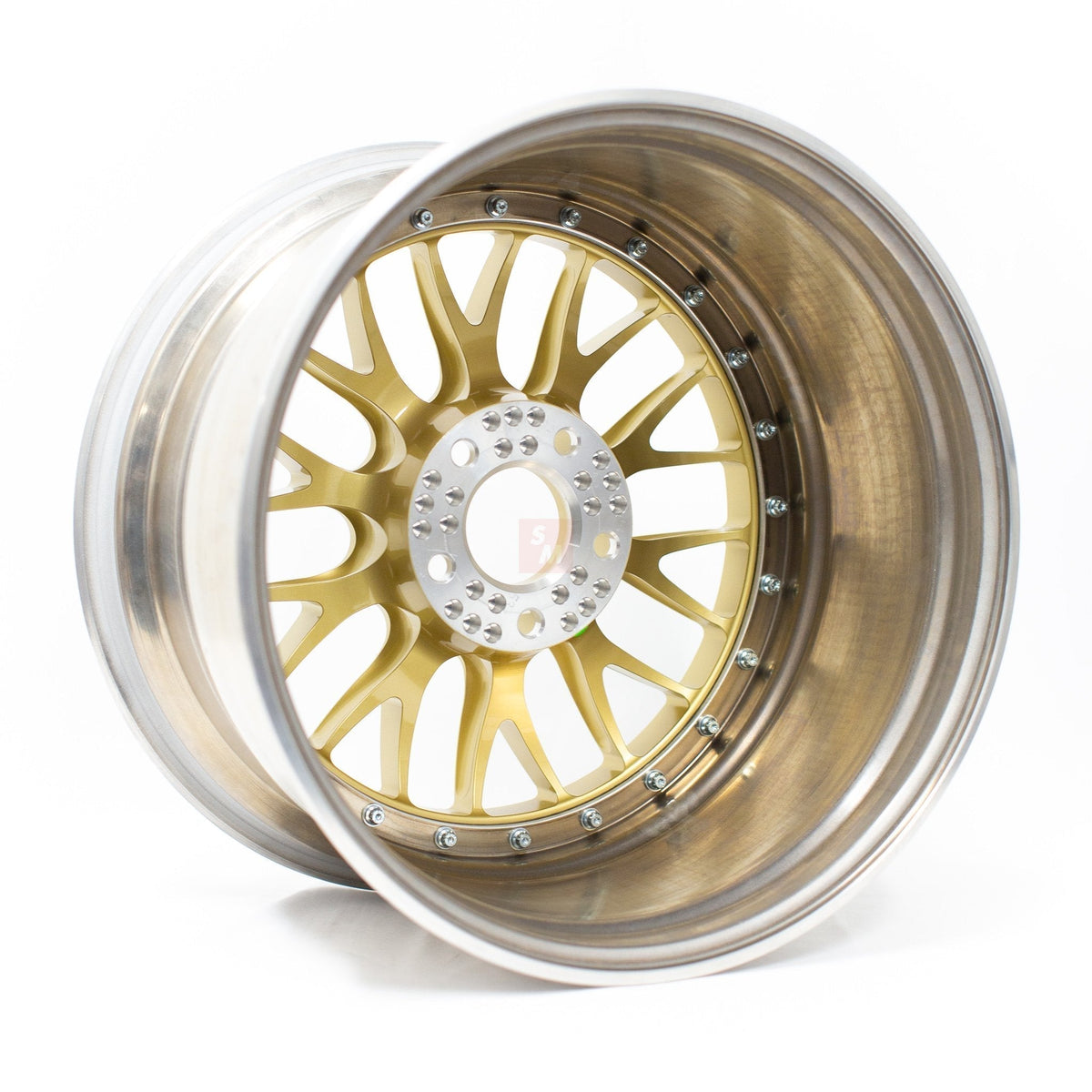 BBS E88 - 19x9.5 / 19x12.5 / Centerlock - Gold (Porsche 991.1/991.2 GT3 Fitment) *Set of 4*