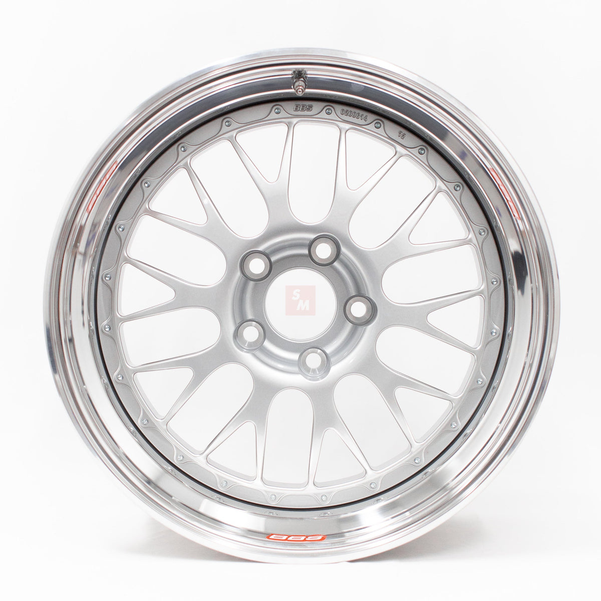 BBS E88 - 19x10 +24 / 19x11 +42 / 5x120 (Race Pocket Center) - Silver (F80 M3 / F82 M4 / F87 M2 Fitment) *Set of 4*