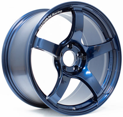 Advan TC-4 - 18x9.5 / +38 / 5x114.3 -  Racing Indigo Blue *Set of 4*