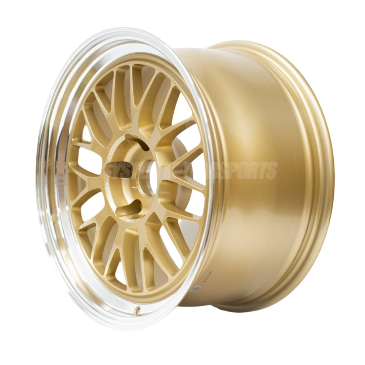 Volk Racing 21A - 18x9.5 / +22 / 5x120 - Gold / Rim DC *Set of 4*