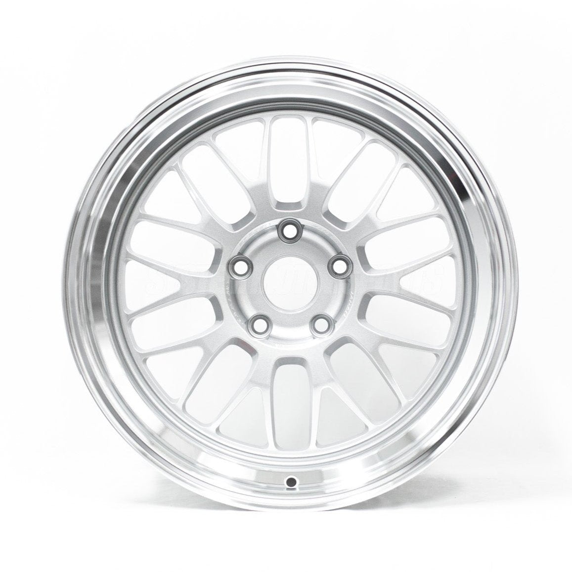 Volk Racing 21A - 18x10.5 / +22 / 5x120 - Silver / Rim DC (BMW E90 M3 / E92 M3 / E93 M3 Fitment) *Set of 4*